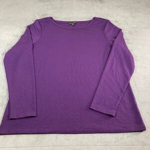 Banana republic women's purple top size XL preowned